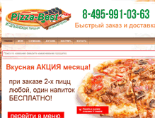 Tablet Screenshot of pizza-best.ru